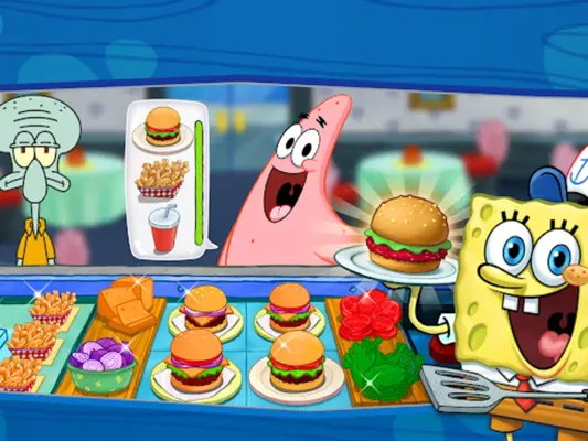 Sponge Bob Get Cooking android App screenshot 2