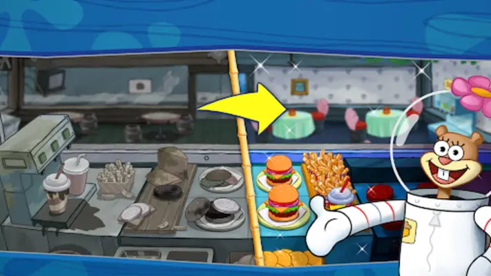 Sponge Bob Get Cooking android App screenshot 8